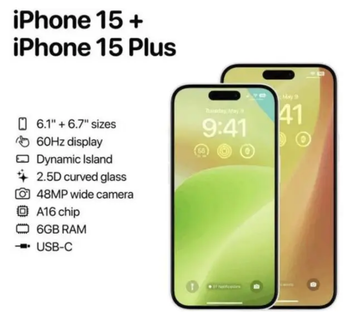 独山子苹果15维修服务分享iPhone15有哪些机型 